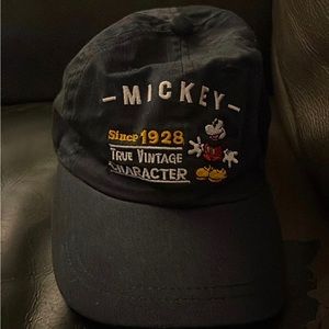 Vintage Mickey Mouse baseball hat 1928. Used